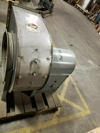 Champion #182, fan, Class 2, Arr 10, Crocker-Wheeler rotation, backward inclined non-overload wheel - Image 4