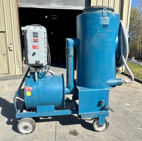 Spencer Industravac #PA-505, portable vacuum cleaner, 5 HP GE, 230/460 V., 3 phase, explosion proof - Image 1