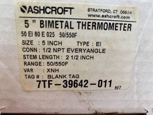 3.5" Johnson Kadant #2750-ELSNARF-ZQ, Hot Oil Rotary Joint, DI, w/ Antimony seal ring - Image 9