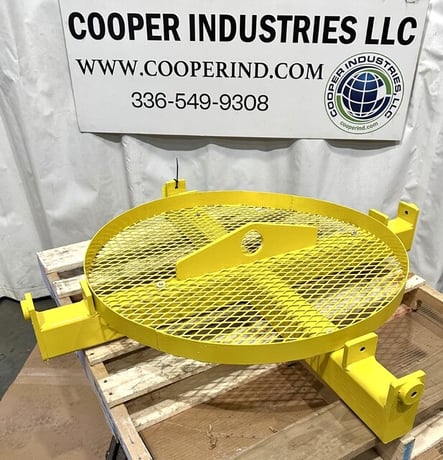Bulk Bag Lifting Device, carbon steel, 47" x 47" Size, 4.5" L Loop Pockets, 3" Tube Steel - Image 3