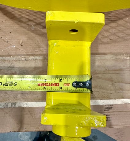 Bulk Bag Lifting Device, carbon steel, 47" x 47" Size, 4.5" L Loop Pockets, 3" Tube Steel - Image 6