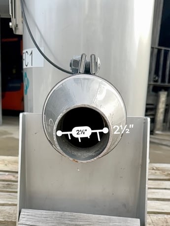 Schenck Process, Blower Inline Cartridge Filter, Stainless Steel, 5.5" diameter Inlet/Outlet, w/Transition - Image 8