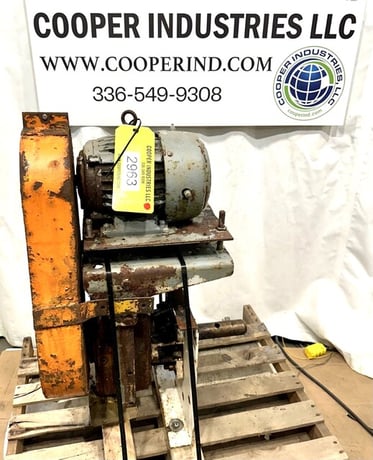 Shaft Mounted Screw Conveyor Drive w/Falk Reducer, 2" diameter x 9" L Output Shaft, 14.03:1 Ratio, 5 HP, 1740 - Image 3