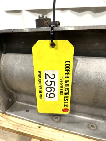 5" Wyssmont, Stainless Rotary Airlock Feeder, 14.5" x 5" Inlet/Outlet, 11" Inlet to Outlet, 1/3 HP - Image 6