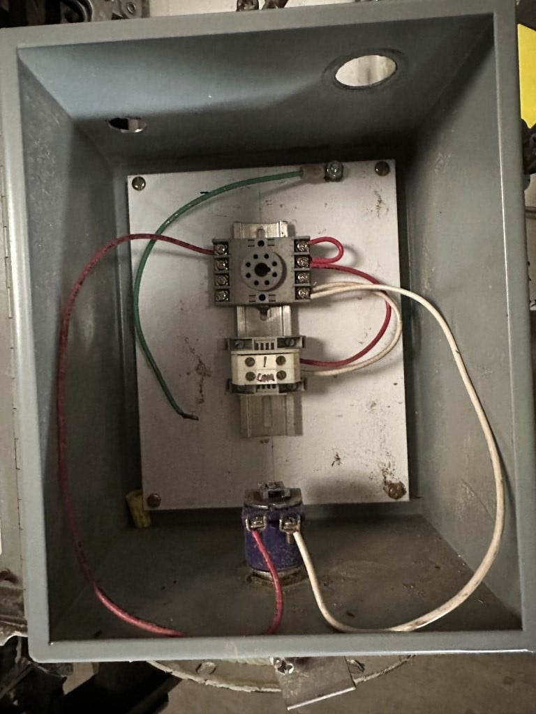 MAC, Small Pulse Jet Dust Collector, carbon steel, Parts Only, 10" diameter X 22" tall - Image 4