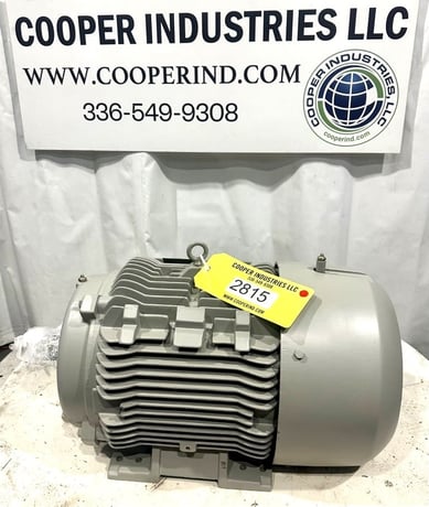 20 HP 1180 RPM Siemens, Electric Motor, VFD-Rated, Frame 286T, Type XP100, 3 Phase, 60 Hz, 54/27 Amps - Image 1