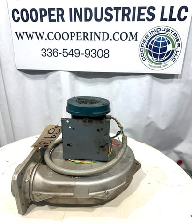 Cincinnati Fan #PB-10A, Blower, Cast Aluminum Housing, 5.5" diameter Inlet, 5" diameter Outlet, 1 HP, 3450 - Image 2