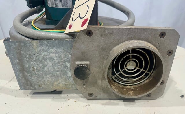 Cincinnati Fan #PB-10A, Blower, Cast Aluminum Housing, 5.5" diameter Inlet, 5" diameter Outlet, 1 HP, 3450 - Image 5
