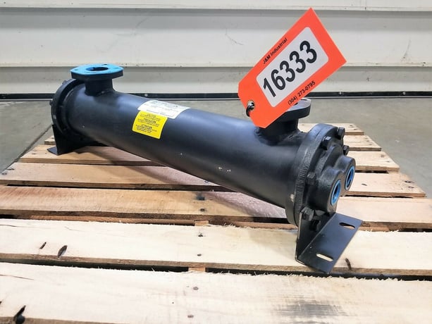 500 psig shell, 150 psi tubes, Thermal Transfer Products, Shell & Tube Heat Exchanger, 2-Pass, 5" diameter x - Image 3