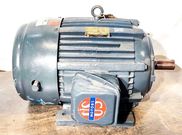 40 HP 3535 RPM High Efficiency Hostile Motor, Frame 324TS, 3 Phase, 60 Hz, 96/48 Amps, 230/460 V - Image 1