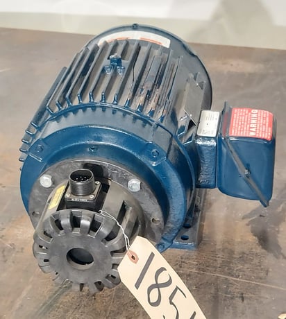 5 HP 1765 RPM RPM, Black Max, Inverter Duty Motor, 3 Phase, 60 Hz, 230/460 V - Image 1