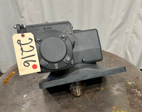 2.64 HP @ 1750 RPM, Morse #50GCDV-145TC, Gear Reducer, 200.00 :1 Ratio, 8 RPM Out - Image 1