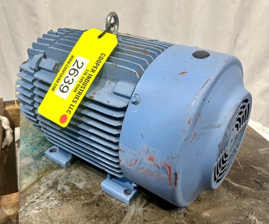 20 HP 1775 RPM Hyundai Crown Triton #PLP256SR235B, Motor, Frame 256T, 3 Phase, 60 Hz, 49.6/24.8 Amps, 230/460 - Image 2