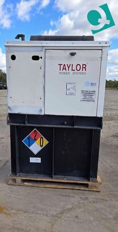 20 KW Taylor, Diesel Generator, Isuzu 4LE1 engine, 516 hours, 1 phase, 240 Volts - Image 2