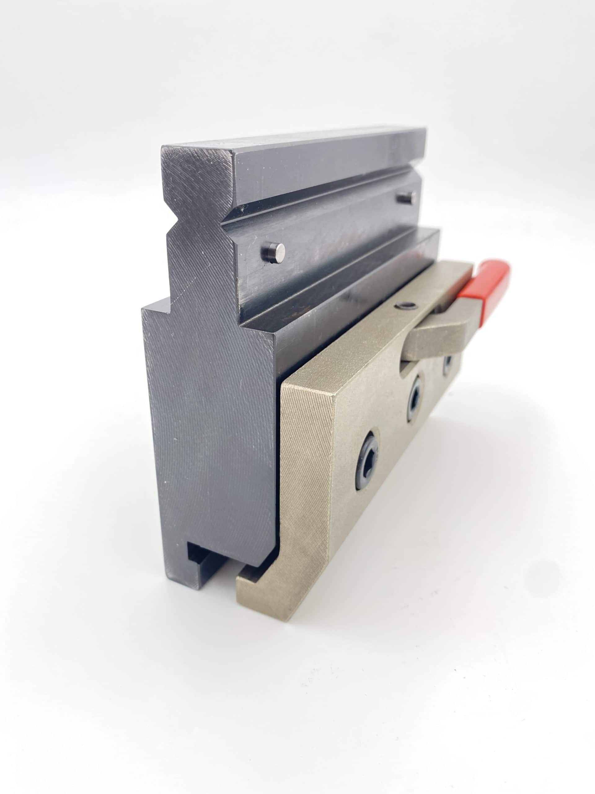 5.9" L, RMT, press brake punch adapter, New Standard To American, 5.12" Total Height - Image 1
