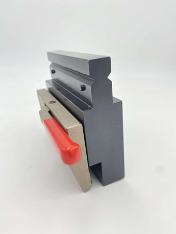 5.9" L, RMT, press brake punch adapter, New Standard To European, 5.12" Total Height - Image 1