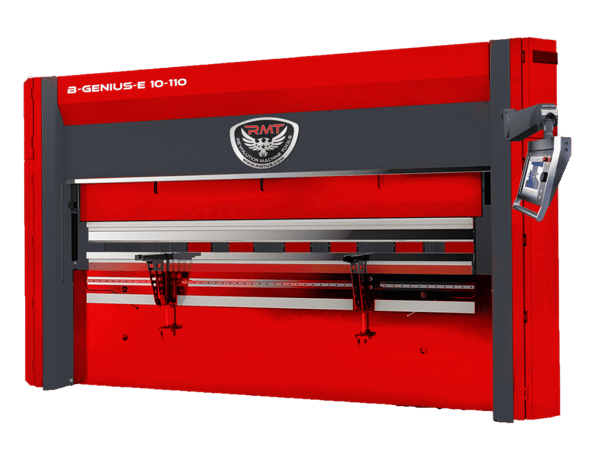 44 -120 Ton, RMT #B-GENIUS-E Series, electric cnc press brake, 4-9 axis CNC, 5'-10' bending lengths - Image 1