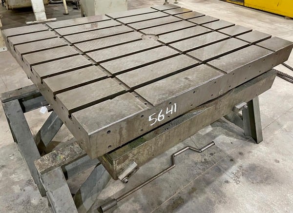 40" x 50" DeVlieg, airlift rotary index table - Image 2