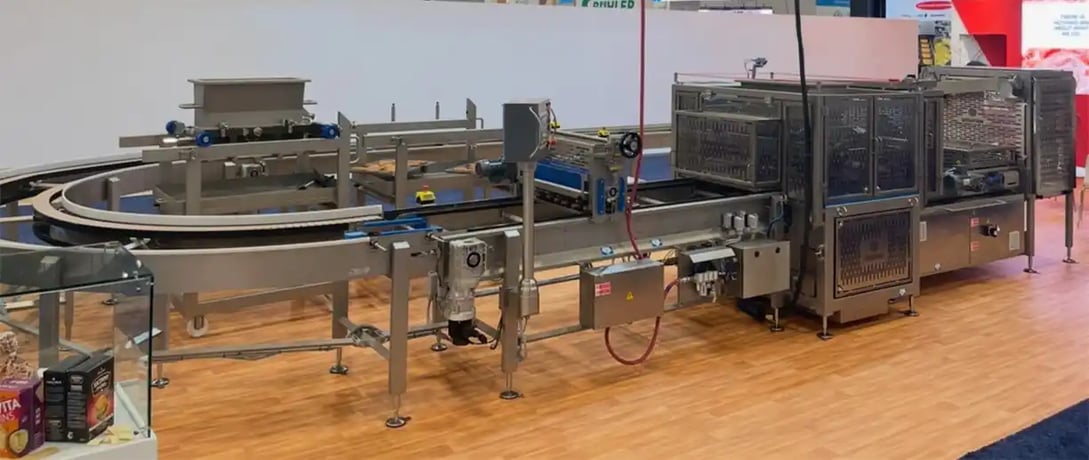 Minipan #Comby-660-Plus, cookie & biscuit depositor, motorized pan buffer & synchronized pan loading, 2021 - Image 1