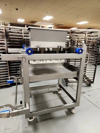 Minipan #Comby-660-Plus, cookie & biscuit depositor, motorized pan buffer & synchronized pan loading, 2021 - Image 5