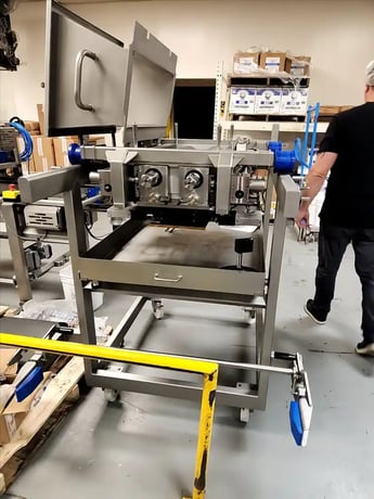 Minipan #Comby-660-Plus, cookie & biscuit depositor, motorized pan buffer & synchronized pan loading, 2021 - Image 8