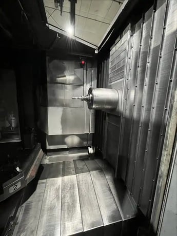 Hyundai Kia #HS-800, twin pallet CNC horizontal machining center, 41.3" X, 34.4" Y, 34.4" Z, 120 automatic - Image 5