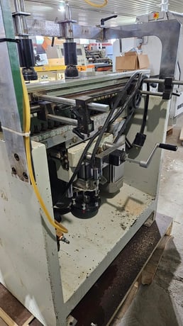 21 Spindle, Cantek #HS-21T, line boring multi drilling machne, 32mm between center, 3" drilling depth - Image 4