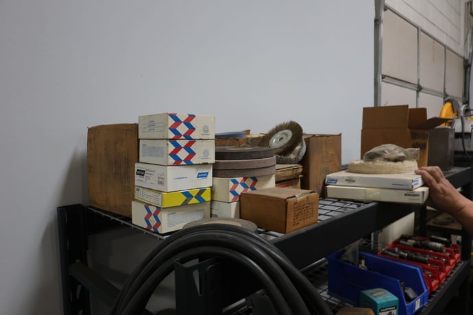 Sunnen #MBB-1600, hone, cabinet with tooling - Image 10