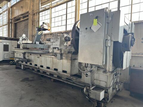 50"/130" x 362" LeBlond #4025-36, heavy duty sliding bed gap lathe, 58" chk, 4-jaw, 3" hole, Newall TB211000 - Image 4