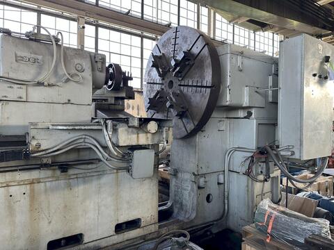 50"/130" x 362" LeBlond #4025-36, heavy duty sliding bed gap lathe, 58" chk, 4-jaw, 3" hole, Newall TB211000 - Image 5