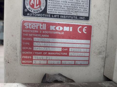 16000 lb. Stertil-Koni #ST-1072, heavy duty mobile column lift jack, 68-7/8" lift height, 143" rise height - Image 4