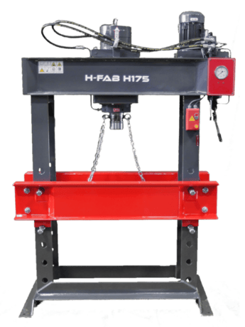 65-550 Ton, H-FAB H Series, hydraulic workshop press, 11 models, custom up to 330 Ton, vert/horiz/inclined - Image 1