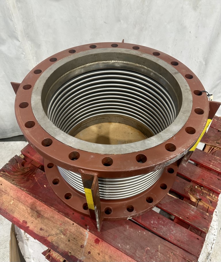 Stainless Steel Expansion Joint, 20.25" I.D. w/27.5" O.D. Flange, 100 psig, 600 F, Never Used, 2020 - Image 4