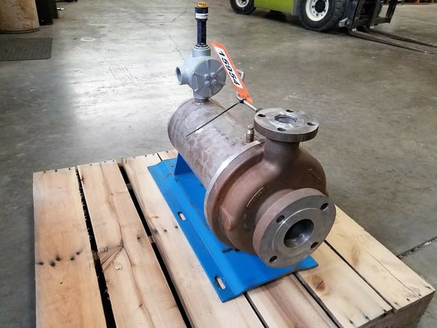 91' TDH, Crane Chempump #GVD-7.5K-1S, Seal-Less Pump, 12.2 HP, 460 V - Image 6