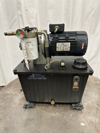 2 HP Gammaflex #DC330082A, Hydraulic Power Pack w/Marzocchi Pump, 1745 RPM, 230/460 V, 2001 - Image 2