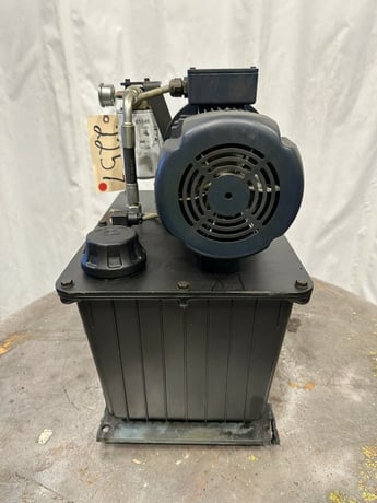 2 HP Gammaflex #DC330082A, Hydraulic Power Pack w/Marzocchi Pump, 1745 RPM, 230/460 V, 2001 - Image 4