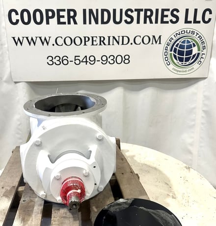 10" Nu-Con #DT-500, Rotary Airlock, Stainless Steel, 10" Inlet/Outlet, 13" H Inlet to Outlet, Rebuilt - Image 5