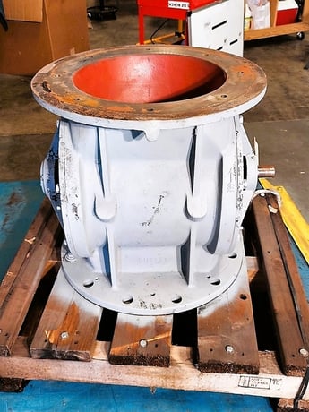 14" Hardy Pro-Air, Rotary Air Lock, Carbon Steel, 14" diameter Inlet/Outlet - Image 3