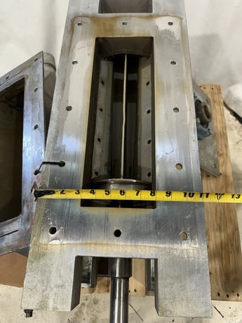 5" Wyssmont, Rotary Valve, Stainless, Parts Only, 5" x 15" Size - Image 9
