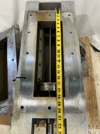 5" Wyssmont, Rotary Valve, Stainless, Parts Only, 5" x 15" Size - Image 10