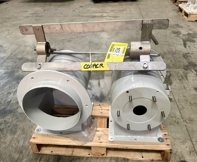 12" Rotary Sifter Frame Parts, Carbon Steel, 3" Shaft diameter - Image 5