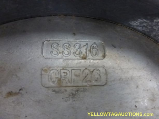 10" Pratt & Whitney Industrial, Butterfly Valves, 2 Qty., w/(1) Manual Butterfly Valve Operator For These - Image 10