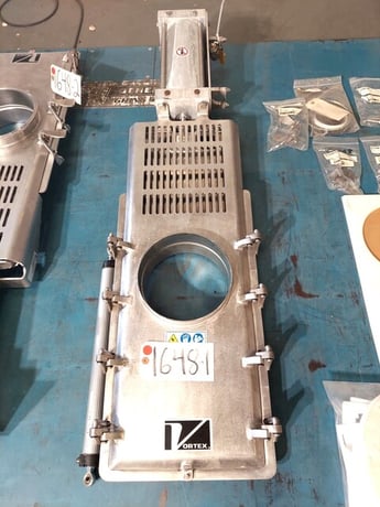 8" Vortex, Positioning Knife Gate Valves & Parts, Never Used - Image 2