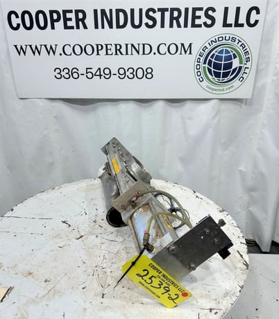 6" Salina Vortex #FA06-WS1-P-X, Knife Gate, Stainless, 4" diameter Pneumatic Conveying Adapter Outlet, 250 psi - Image 2