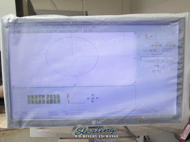 Flow #712127-1, waterjet cutting system, 4' x8'tbl., 30 HP, 55000 psi, 2004 - Image 6