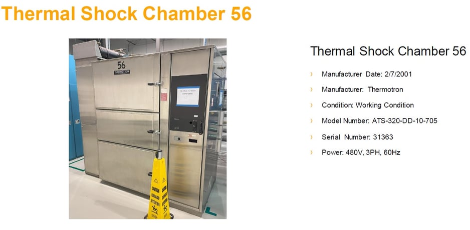 25" width x 15" D x 15" H Thermotron #ATS-320-DD-10-705, thermal shock chamber, hot & cold chamber - Image 1