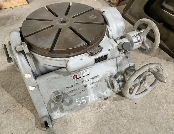 18" Sip #PI-450, tilting rotary table, 180 teeth on the platen - Image 2