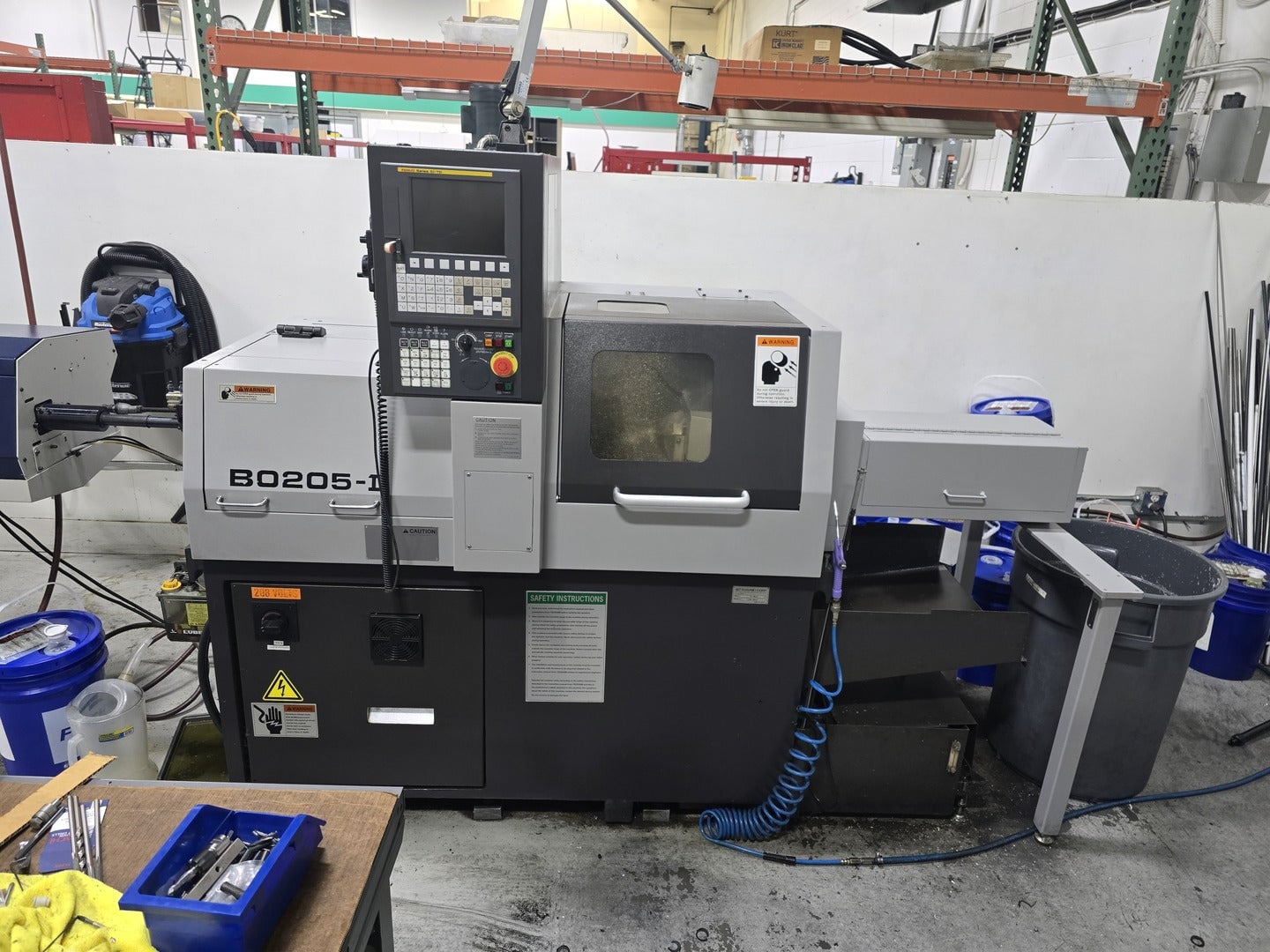 Tsugami #B0205-II, CNC Swiss lathe with collets, 5-Axis, Fanuc 0iTF, Thomas Skinner Vascomill, 2012 - Image 1