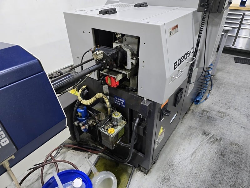 Tsugami #B0205-II, CNC Swiss lathe with collets, 5-Axis, Fanuc 0iTF, Thomas Skinner Vascomill, 2012 - Image 5