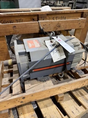 11 KW Mitsubishi #SJ-11AW-4M, AC Spdl Motor, 1500 RPM, 200 Volts, 68 Amps, forced air cooling, IP54 - Image 2